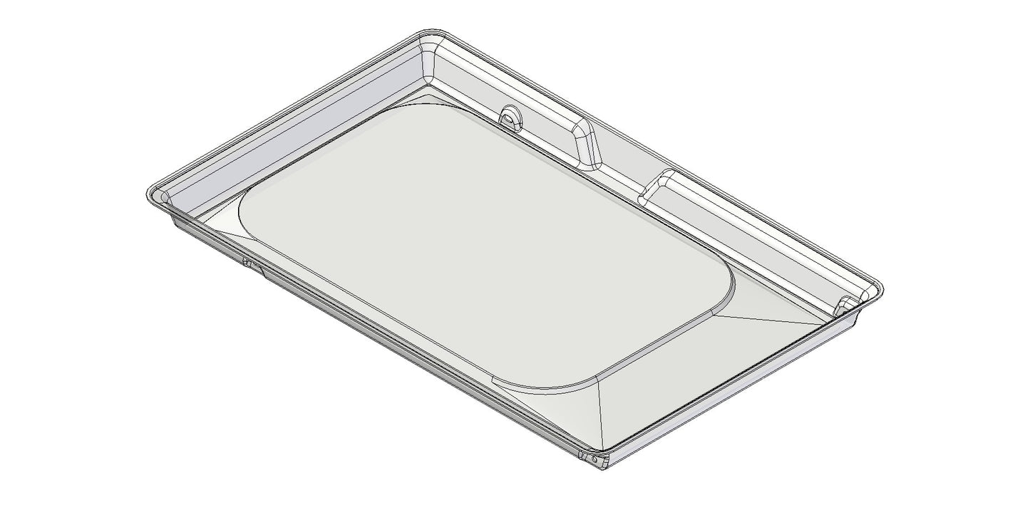 Hymer dakraam 80x50 cm getint