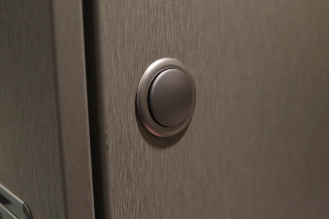 Hymer Knophandvat voor Vangslot - Rond Zilvergrijs