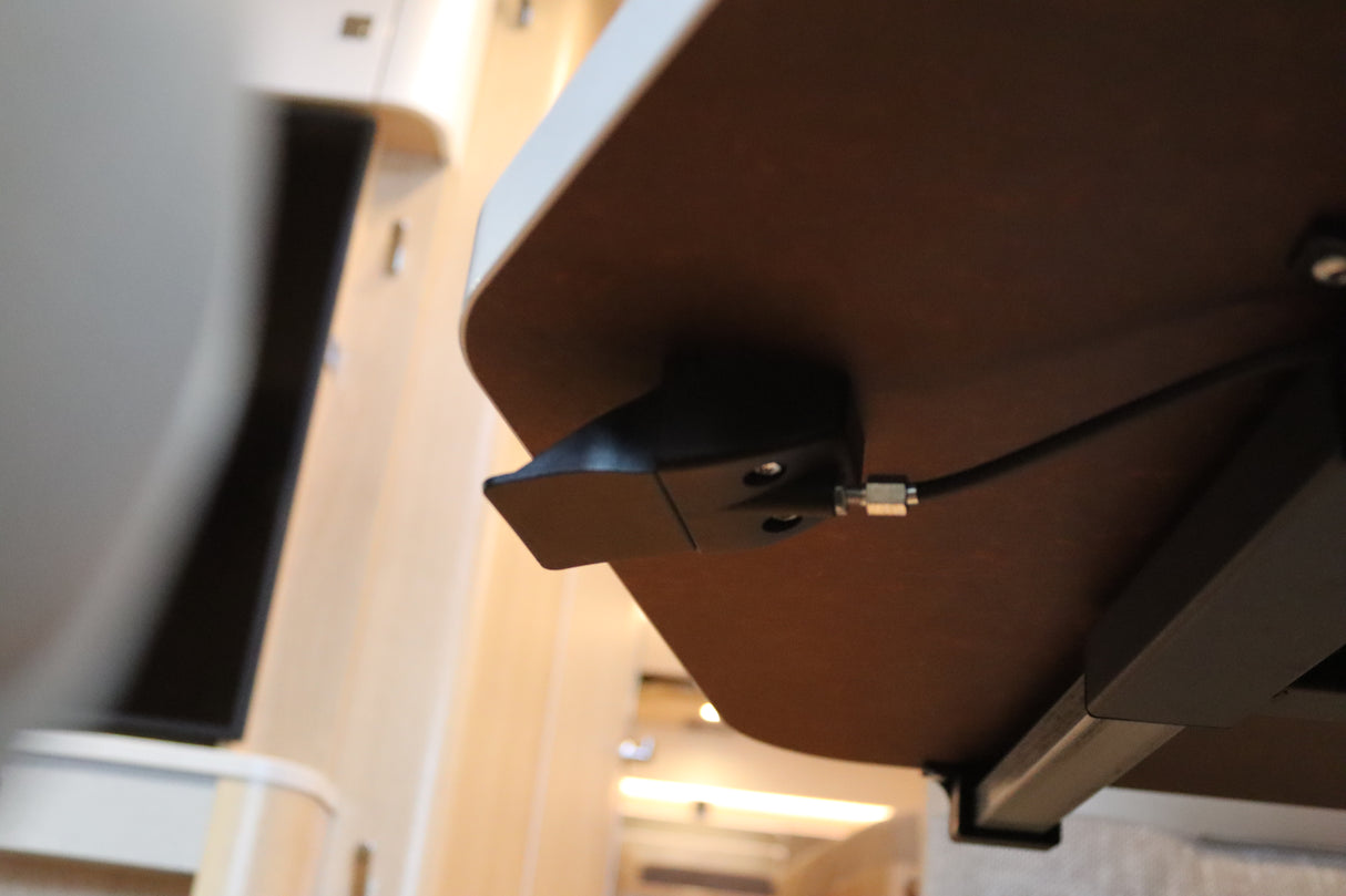 Hymer Tafelpoot – Draaibaar en Verschuifbaar