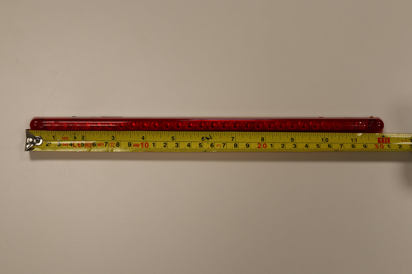 Derde remlicht Hymer rood