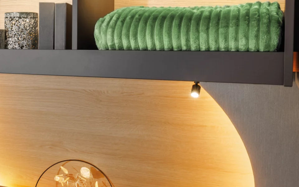 LMC LED-spot voor op Stroomrail - Zwart