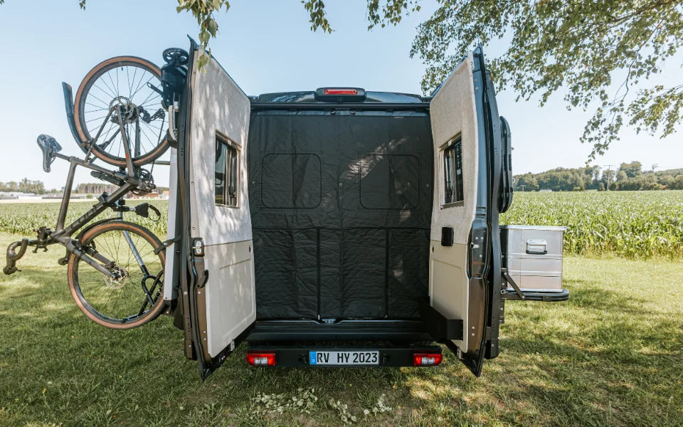 Hymer buscamper Isolatie achterdeur Camper-onderdelen.nl