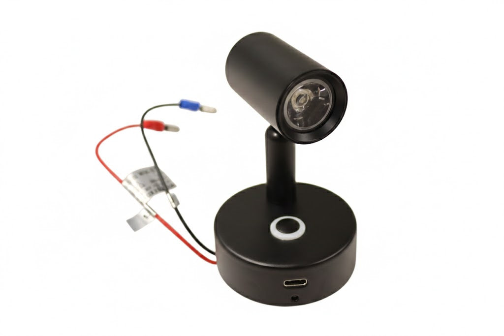 Hymer LED Opbouwspot – Met USB-C Snellaadfunctie
