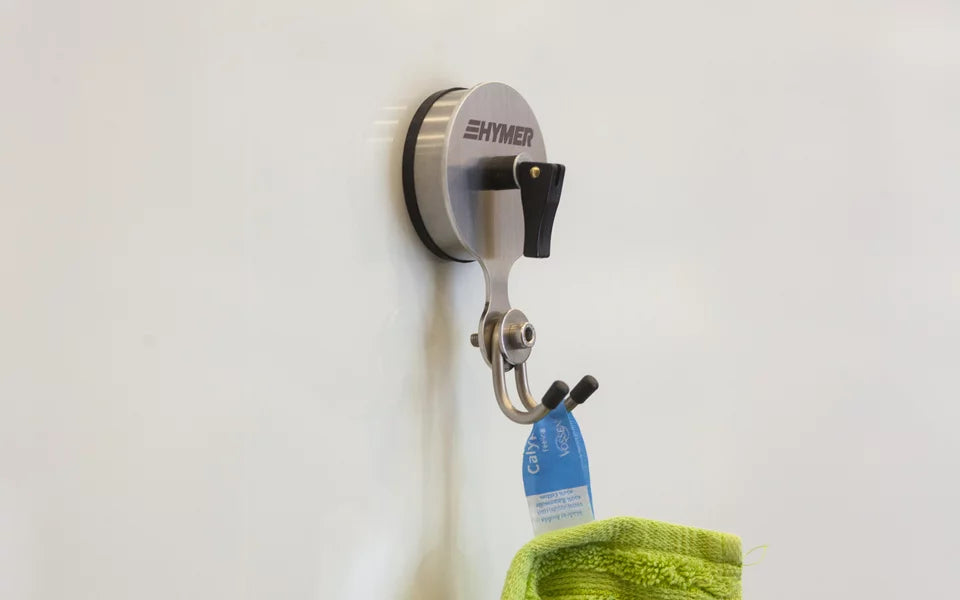 Hymer handdoekhaak met zuignap Camper-onderdelen.nl