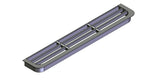 Hymer ventilatierooster 151x23 mm - antraciet