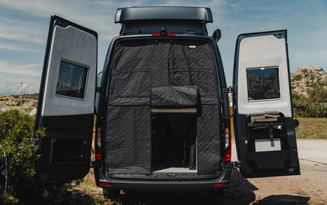 Hymer buscamper Isolatie achterdeur Camper-onderdelen.nl