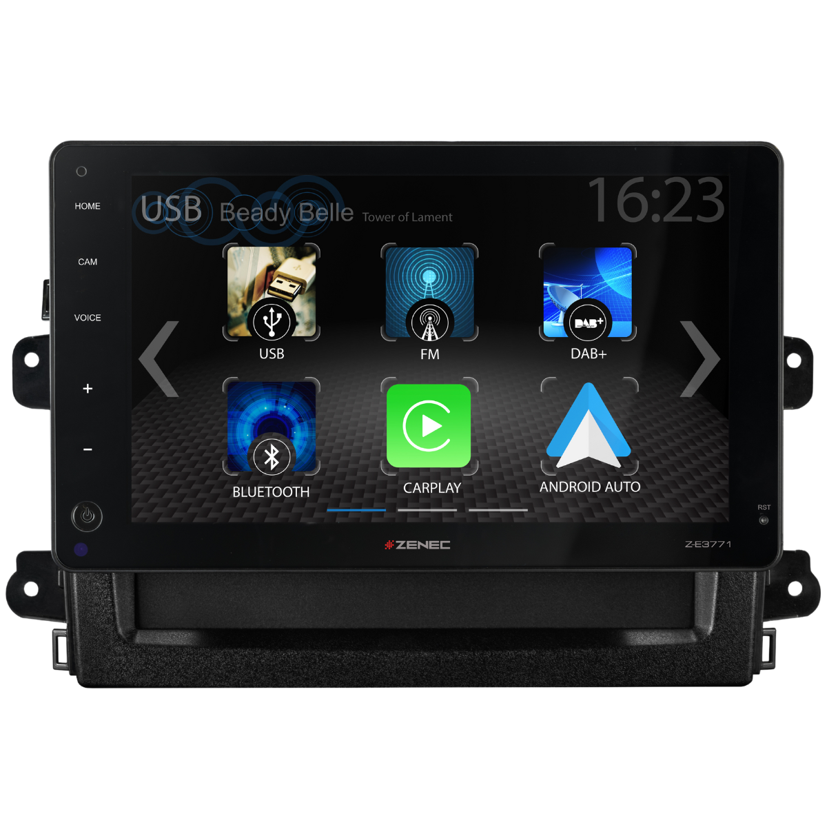 Fiat Camperradio & Infotainmentsysteem -Zenec Z-E3771-D7