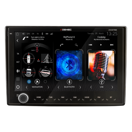 Fiat Camperradio & Infotainmentsysteem -Zenec Z-E3776