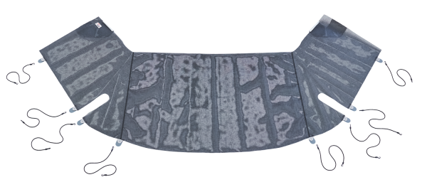 Carado zonneschermmat voor voor half-geïntegreerde modellen Camper-onderdelen.nl