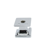 Hymer Knophandvat voor Vangslot - Vierkant Chrome