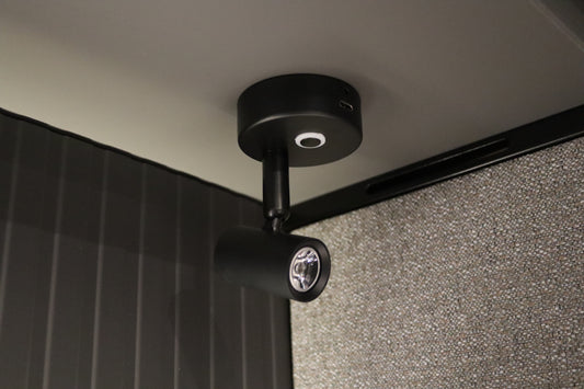 Hymer LED Opbouwspot – Met USB-C Snellaadfunctie