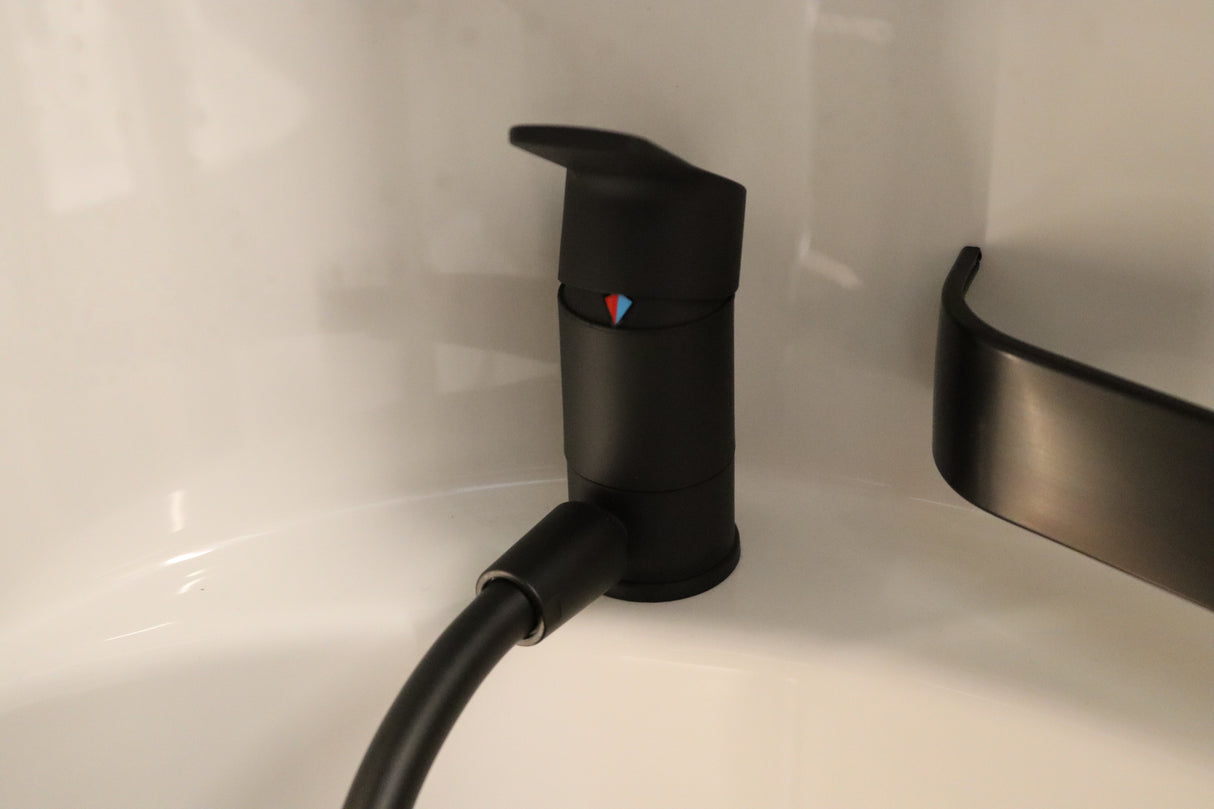 Hymer Mengkraan Douche - Matzwart