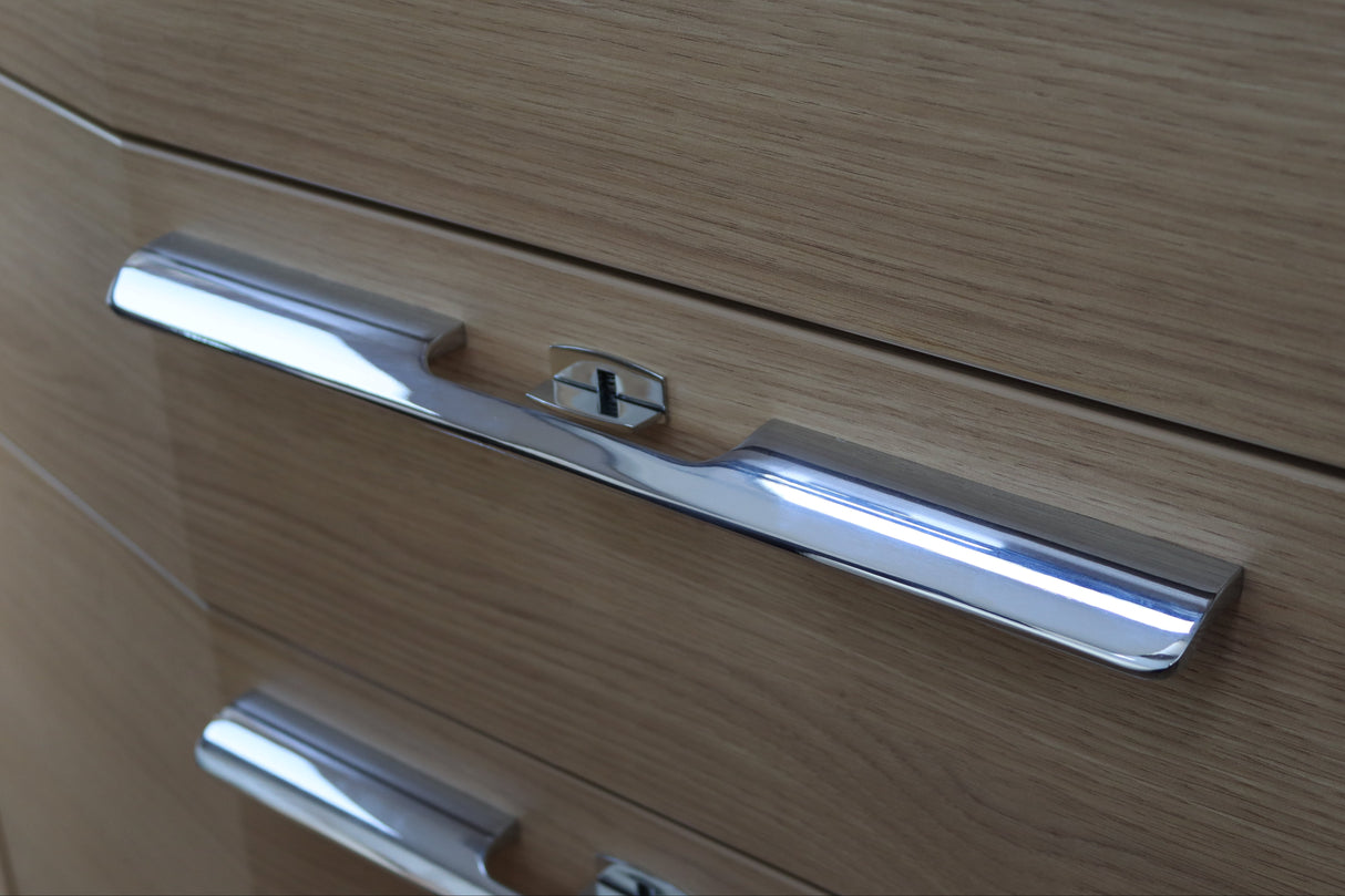 Hymer brede lade Handgreep - Chrome