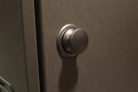 Hymer Knophandvat voor Vangslot - Rond Zilvergrijs