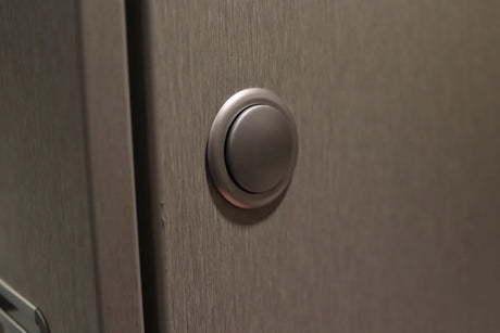 Hymer Knophandvat voor Vangslot - Rond Zilvergrijs