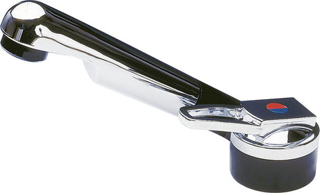 Hymer Eengreeps Mengkraan - Chroom/Zwart