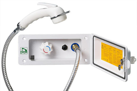 Reich doucheslang 2 m met Carisma handdouche