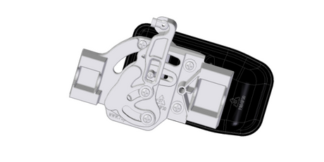 Hymer Deurgreepmechanisme Cabinedeur - binnenzijde