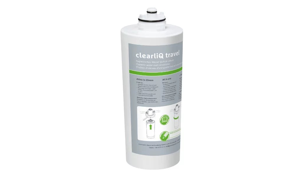 Waterfilter clearliQ travel (vervangingspatroon)