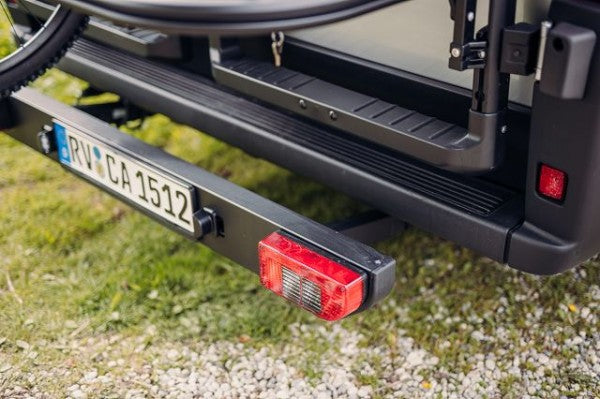 Backrack+ Verlichtingsbalk & kentekenhouder Camper-onderdelen.nl