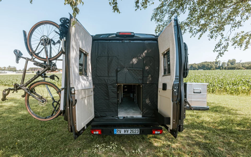 Hymer buscamper Isolatie achterdeur Camper-onderdelen.nl