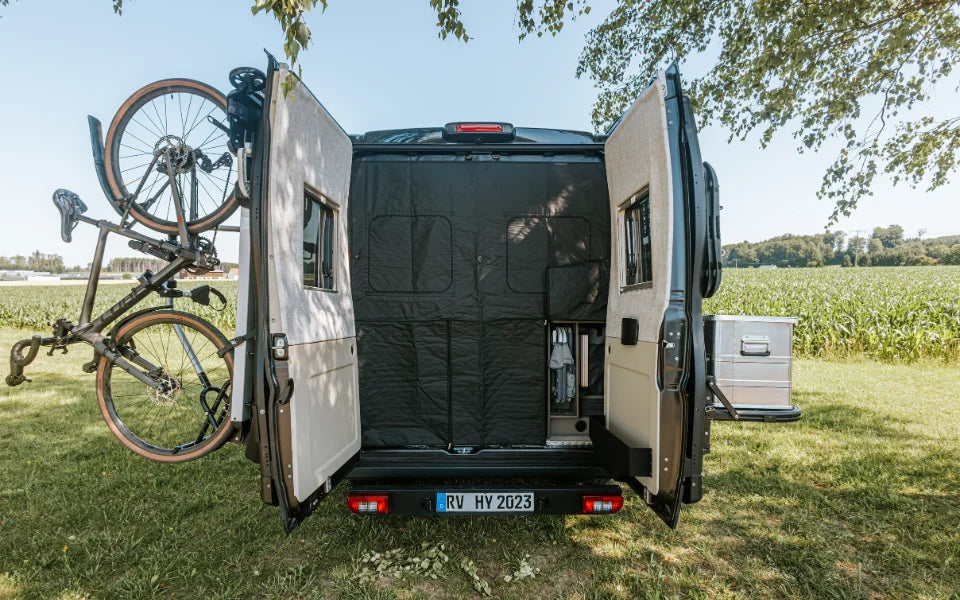 Hymer buscamper Isolatie achterdeur Camper-onderdelen.nl