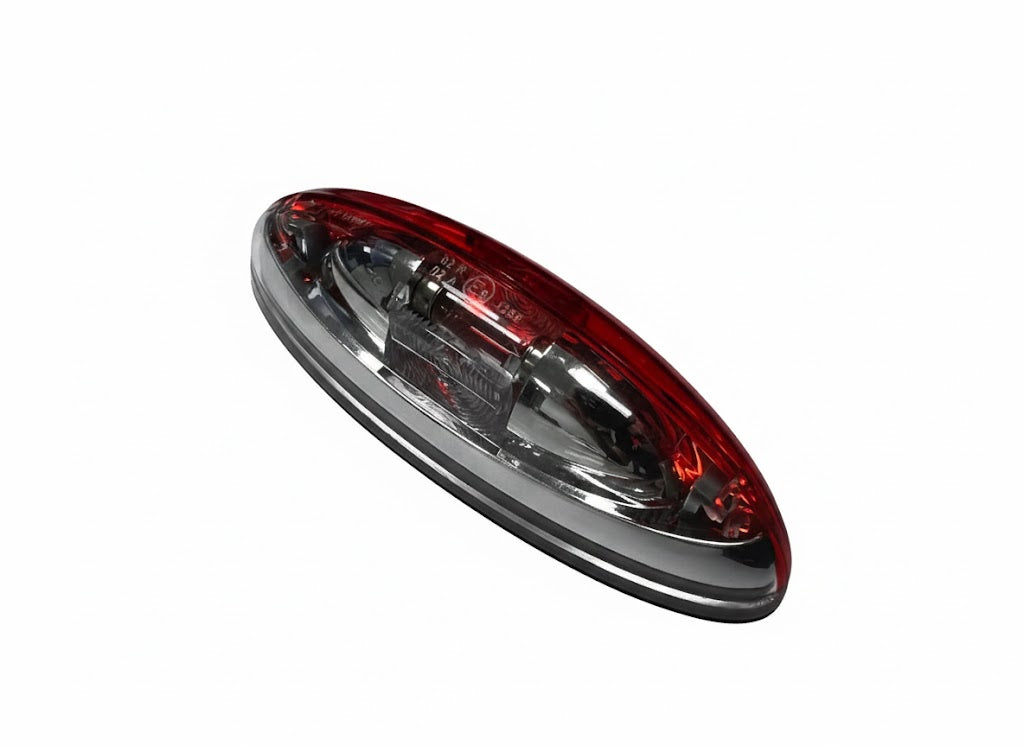 Hymer Zijmarkeringslicht Rood/Wit - Camper-onderdelen.nl