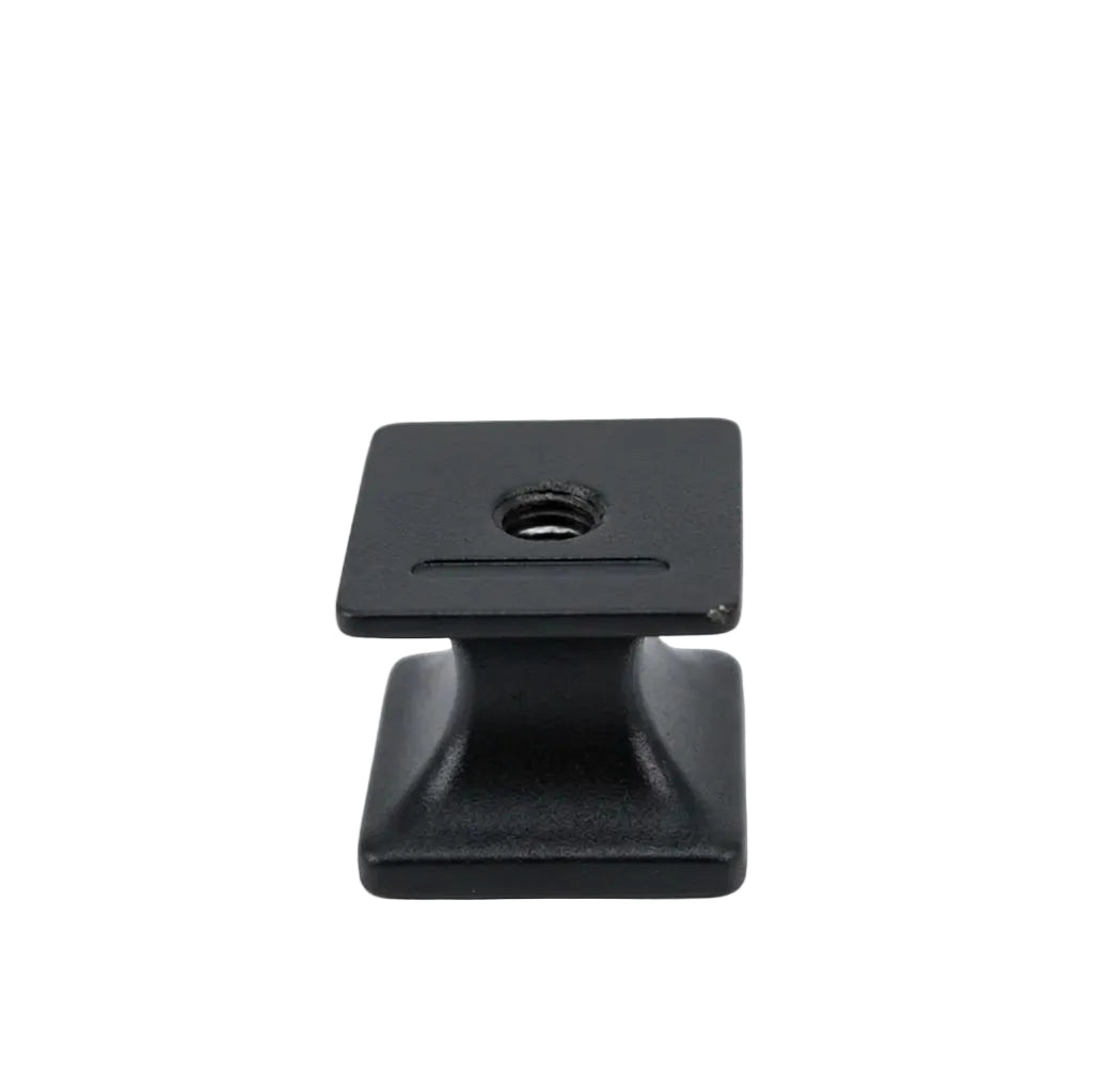 Hymer Knophandvat voor Vangslot - Vierkant Matzwart